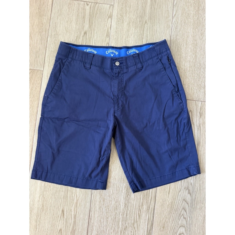 Men's Callaway Navy Golf Shorts Size 32